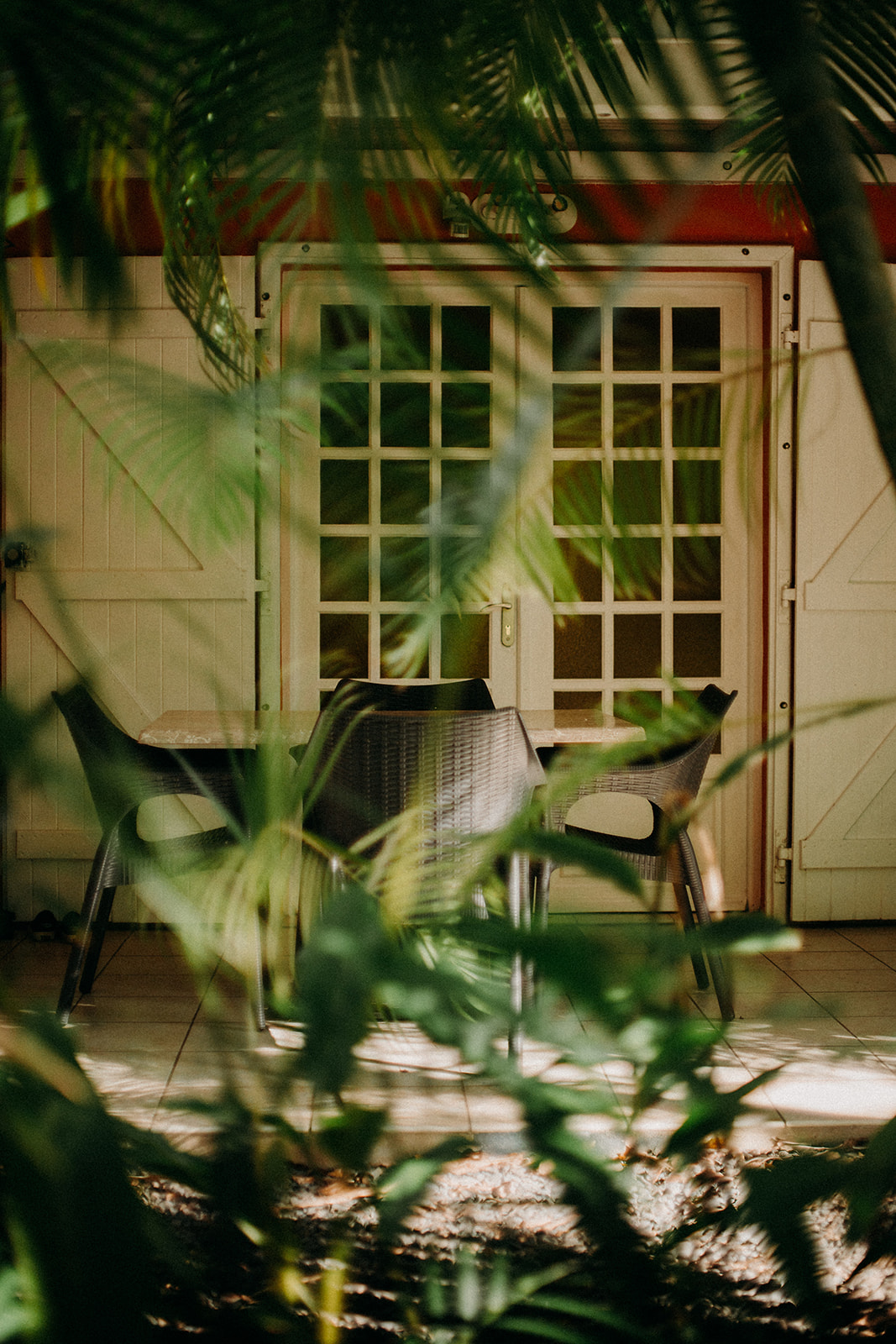 entrée du duplex Caraïb'Bay Hôtel