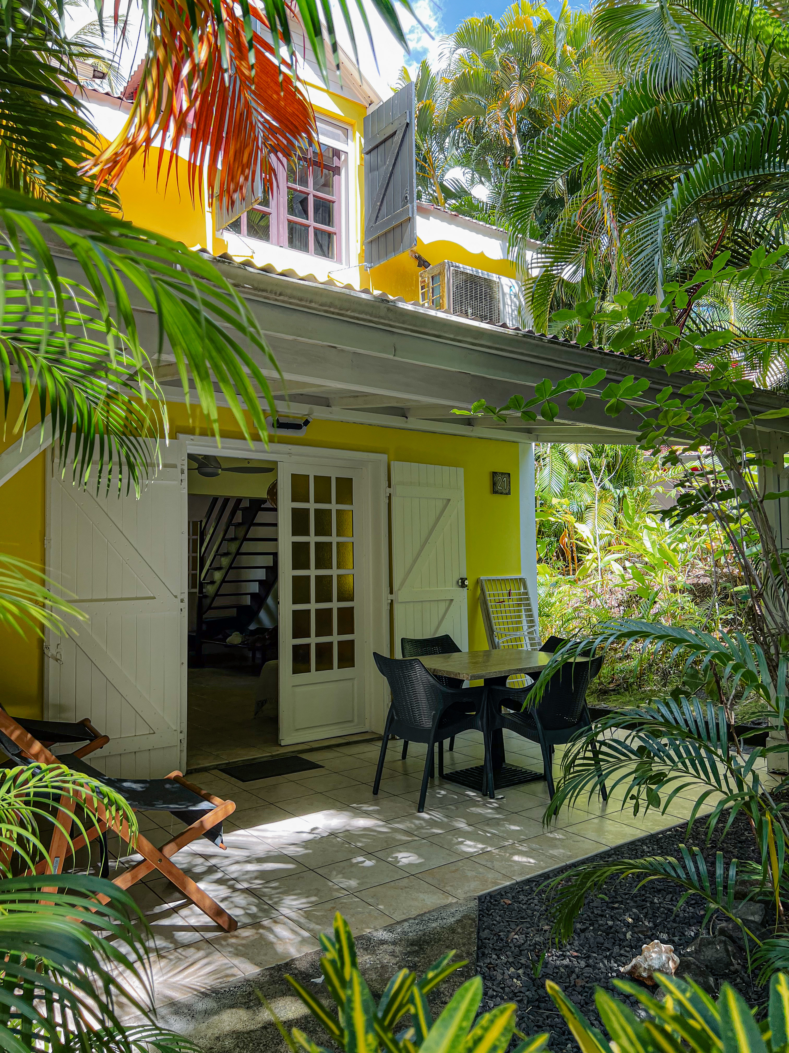 terrasse du Caraïb'Bay Hôtel
