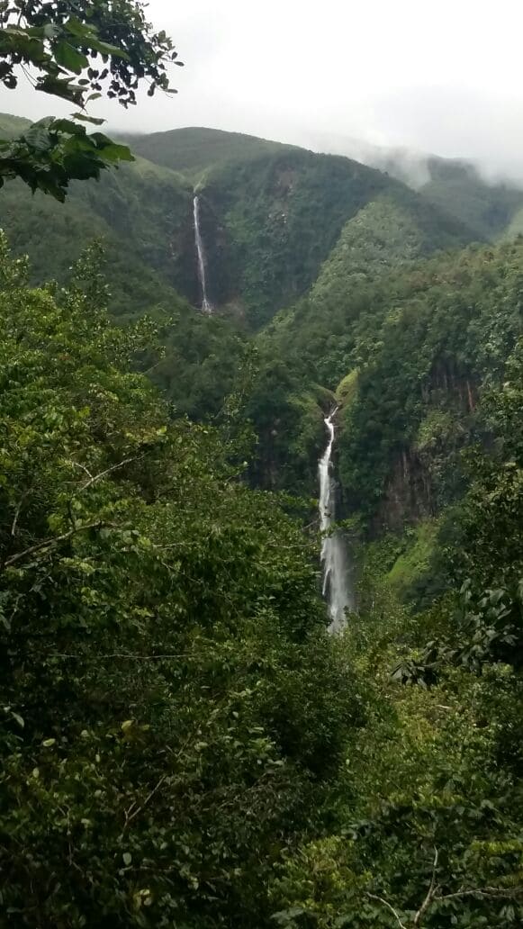 cascade en Guadeloupe