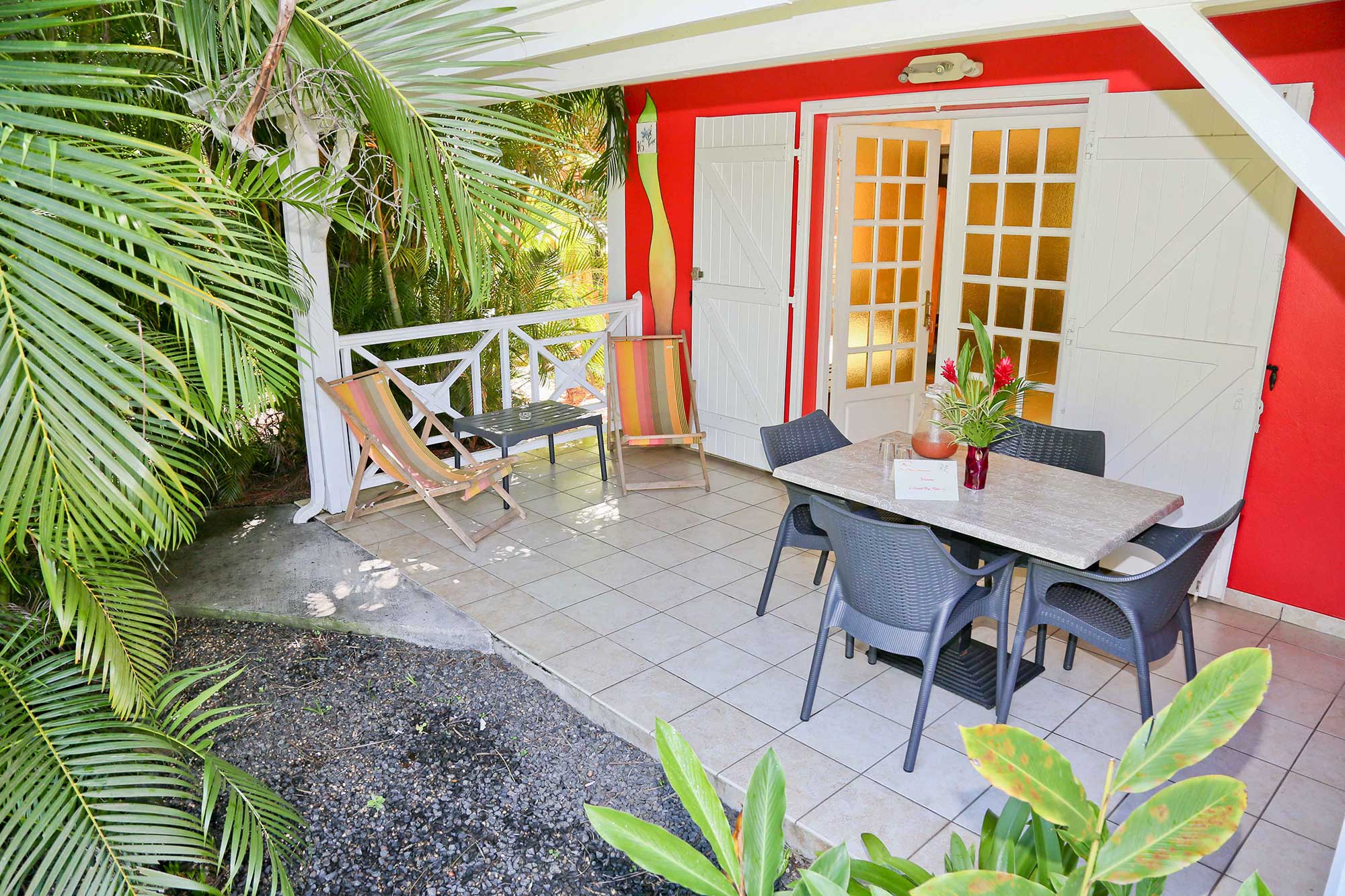 entrée du Caraïb'Bay Hôtel